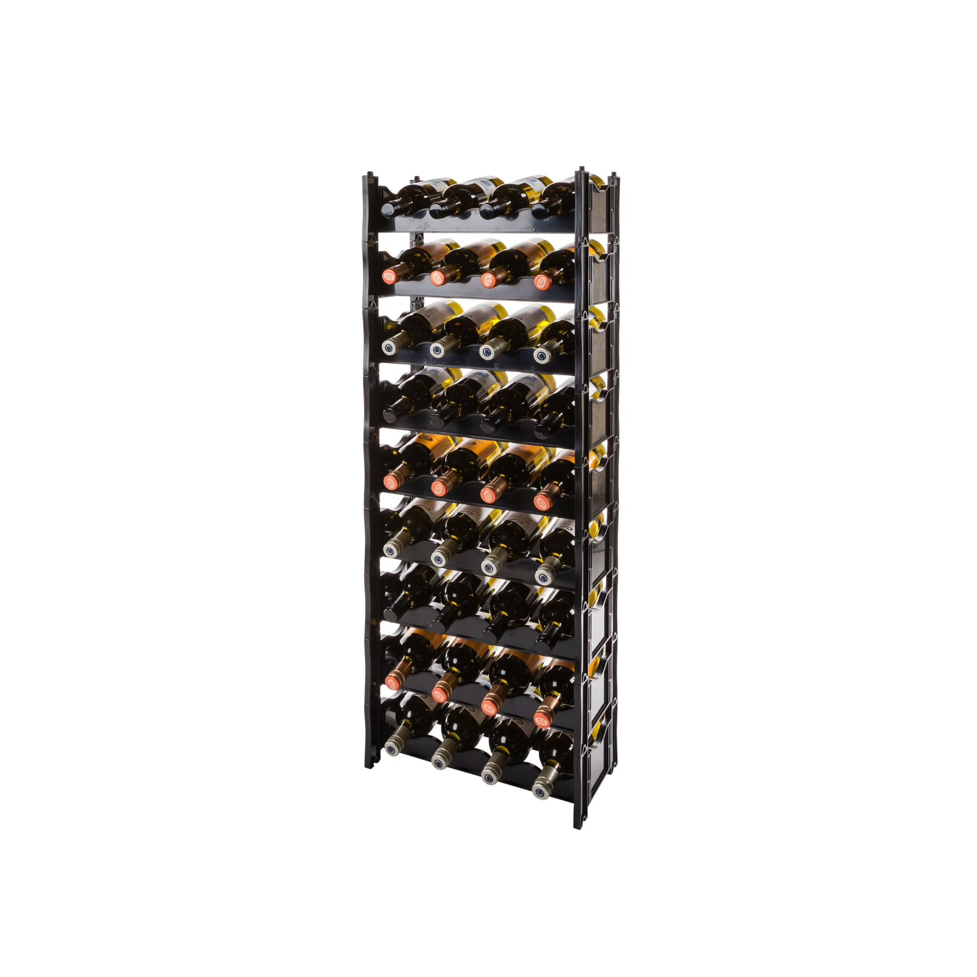 Wine Rack - Winerax 36 Bottle Rack - with bottles - vertical configuration